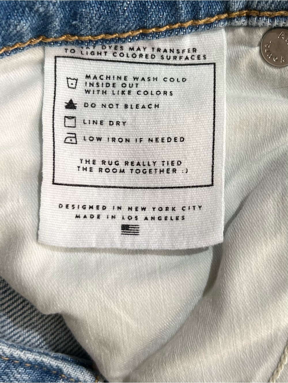 AYR Light Wash Straight Leg Jeans - Picture 9 of 11